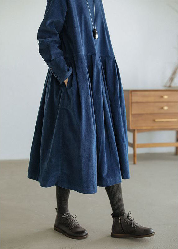 Corduroy Herbst/Winter Kleid - Emilia