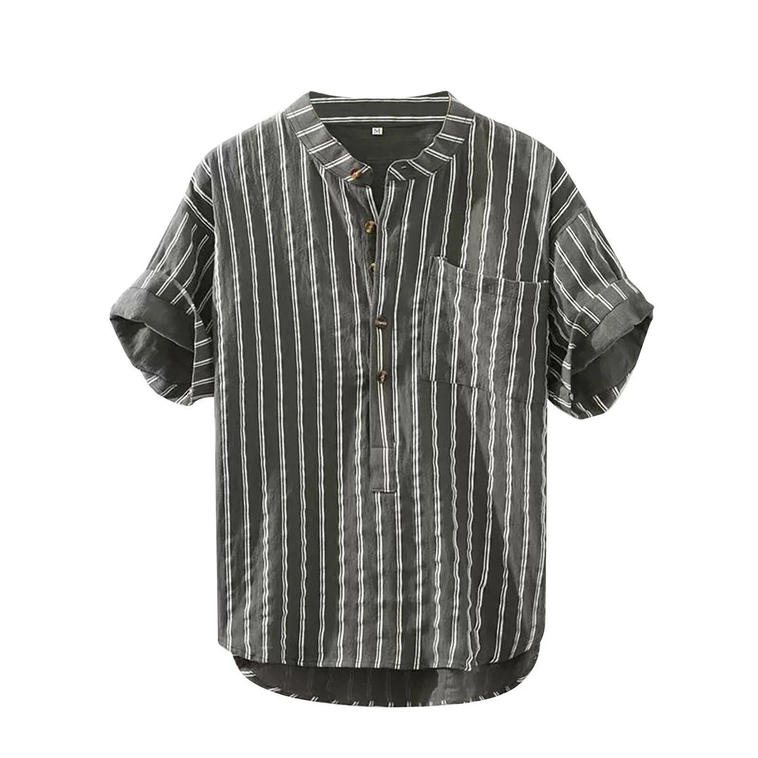 Striped Men's Summer Shirt – Jesse