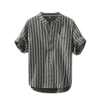 Striped Men's Summer Shirt – Jesse