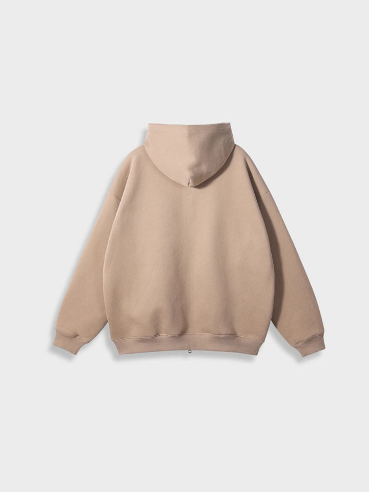 Oversized Cardigan with Zipper - Ava