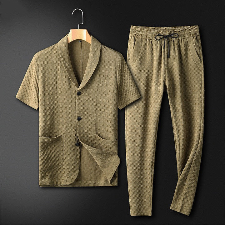 Conjunto de verano de negocios moderno y cómodo para hombres – Timothy