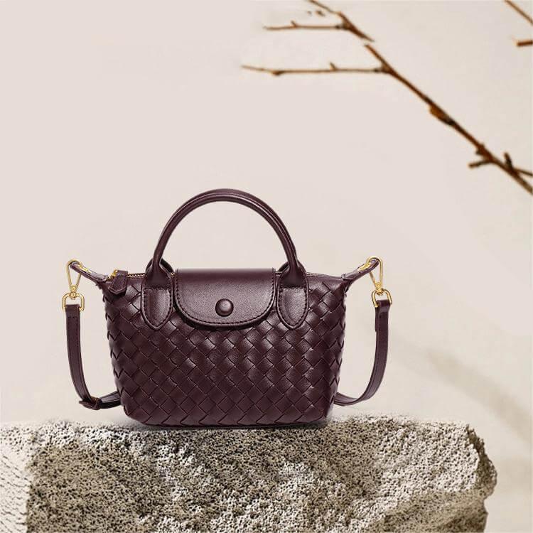 Flettet mini-taske – Elena