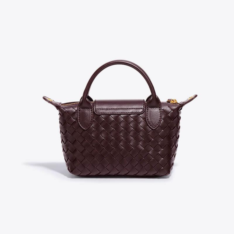 Flettet mini-taske – Elena