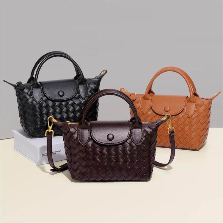 Flettet mini-taske – Elena