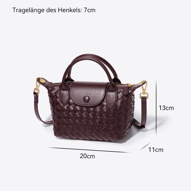 Flettet mini-taske – Elena