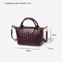 Flettet mini-taske – Elena