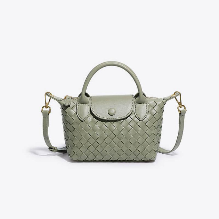 Flettet mini-taske – Elena