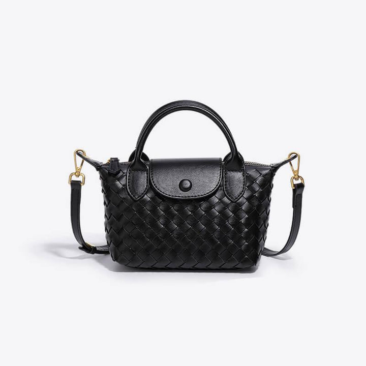 Flettet mini-taske – Elena