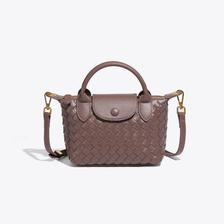 Flettet mini-taske – Elena
