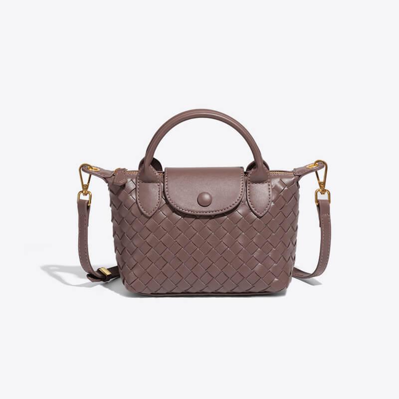 Flettet mini-taske – Elena