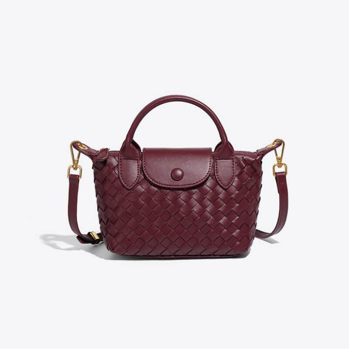 Flettet mini-taske – Elena