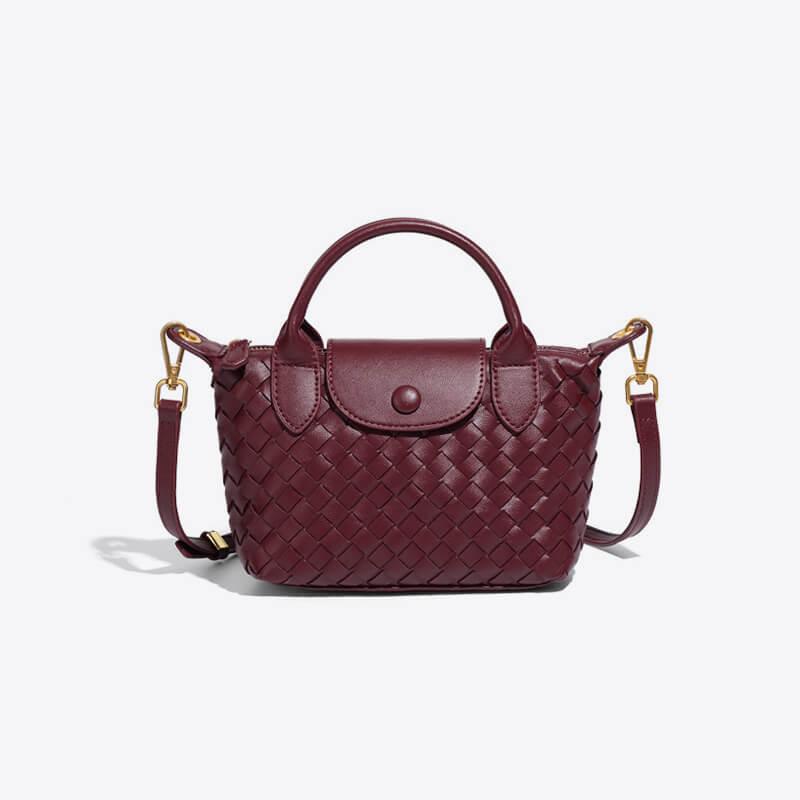 Flettet mini-taske – Elena