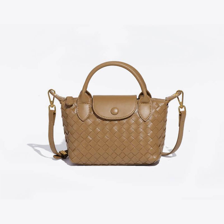 Flettet mini-taske – Elena