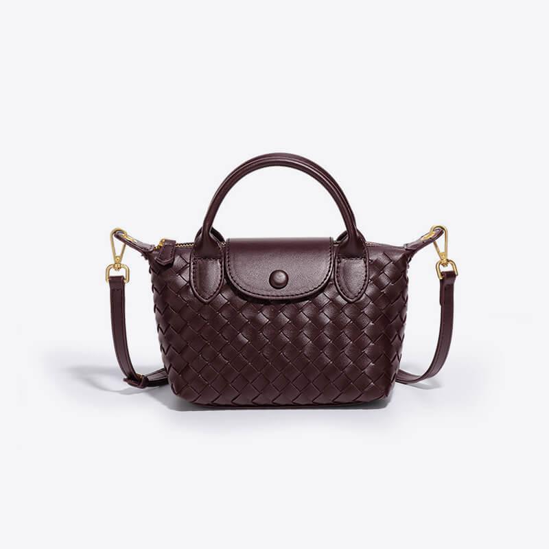 Flettet mini-taske – Elena
