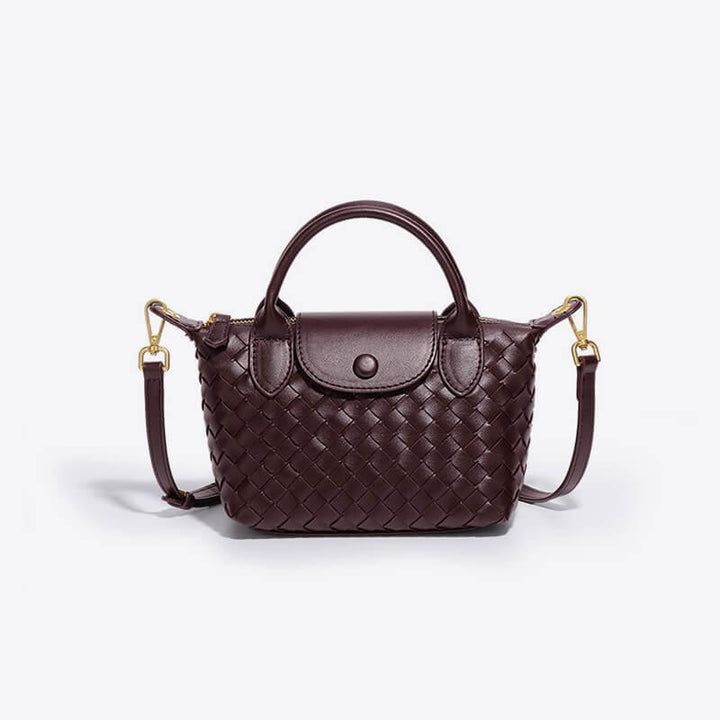 Flettet mini-taske – Elena