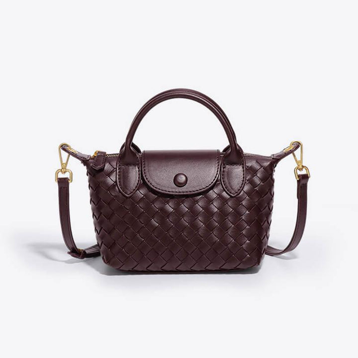 Flettet mini-taske – Elena