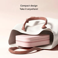 Kompakt oplyst make-up organizer til rejser - Liora