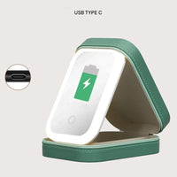 Kompakt oplyst make-up organizer til rejser - Liora