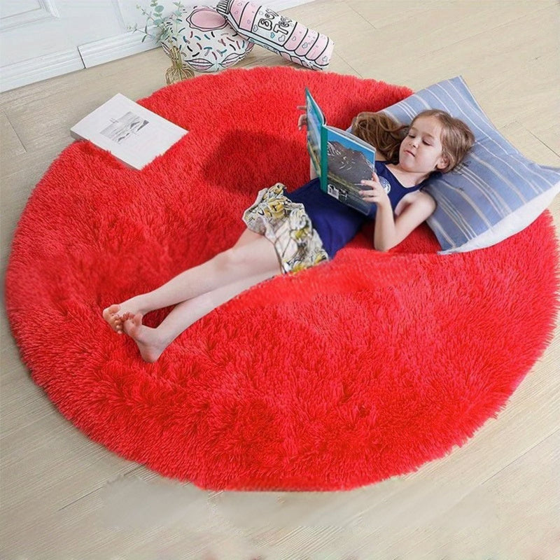 Round Fluffy Rug - Clouda