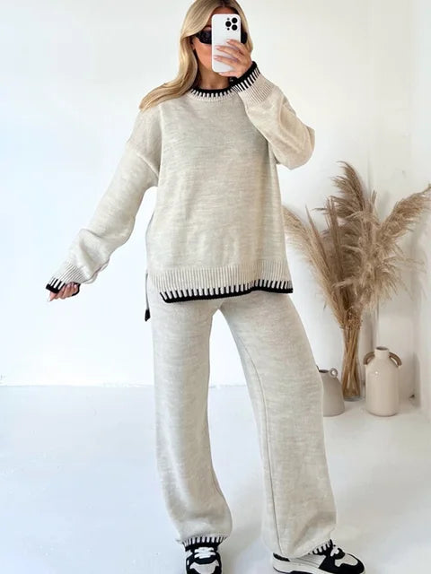 Women's Knitted Autumn Set – Amélie