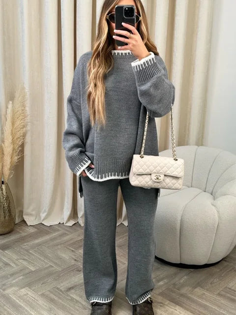 Women's Knitted Autumn Set – Amélie