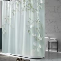 Gewebtes Polyester Duschvorhang - Calmweave