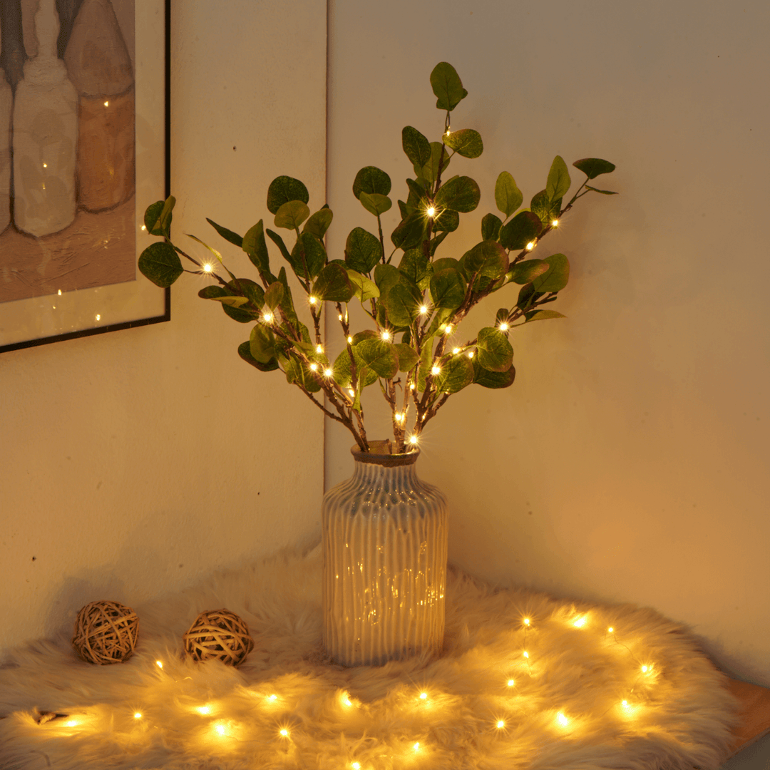 Atmospheric LED Branch for a Magical Touch - GlowBranch
