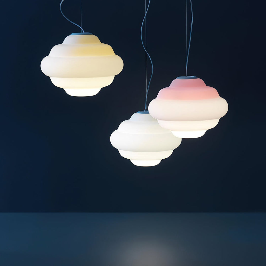 Hängeleuchte mit Farbverlauf und sanfter Lichtverteilung - Aérola