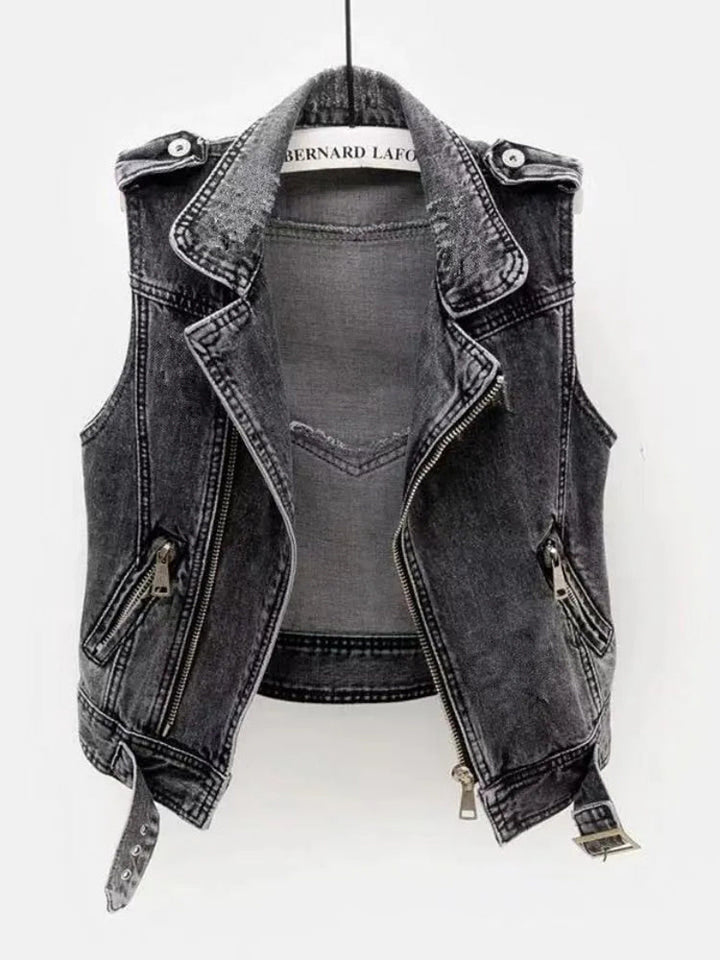 Stoeres dame denimvest - Nova