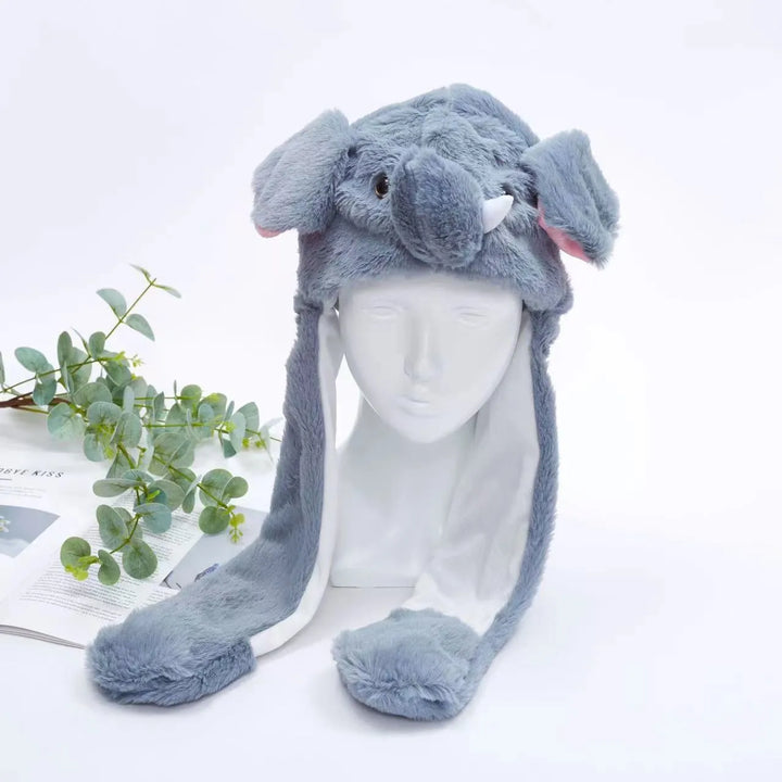 Sød hue med bevægelige ører – BunnyBounce Hat