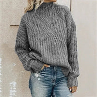 Comfortable knitted sweater for women - Lily