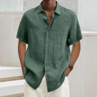 Polo para hombre de algodón y lino – Noah