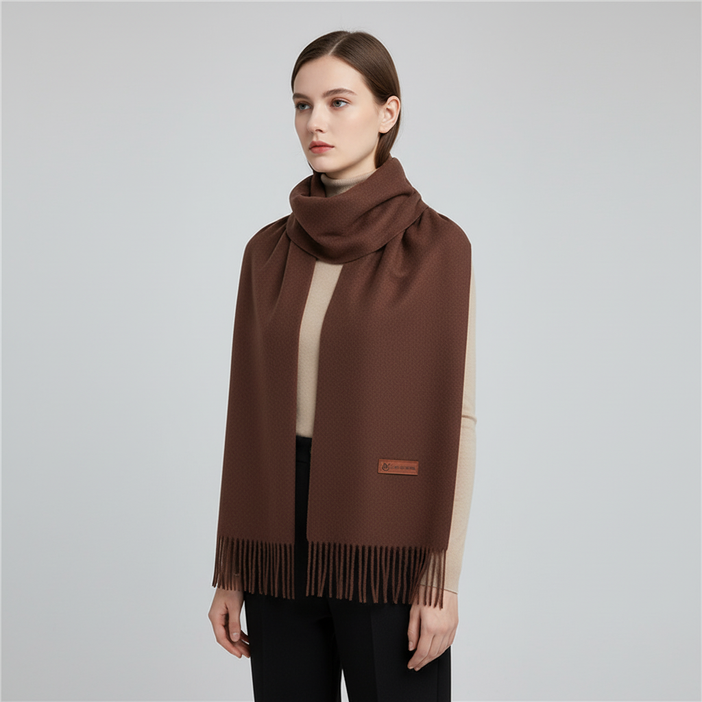 Großformatiger Kaschmir Schal - Cashluxe