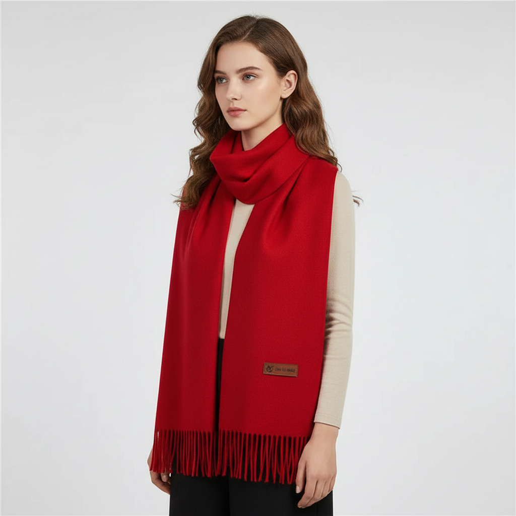 Großformatiger Kaschmir Schal - Cashluxe