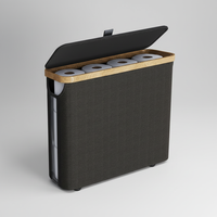 Großkapazitäre Toilettenpapierbox - RollKeeper