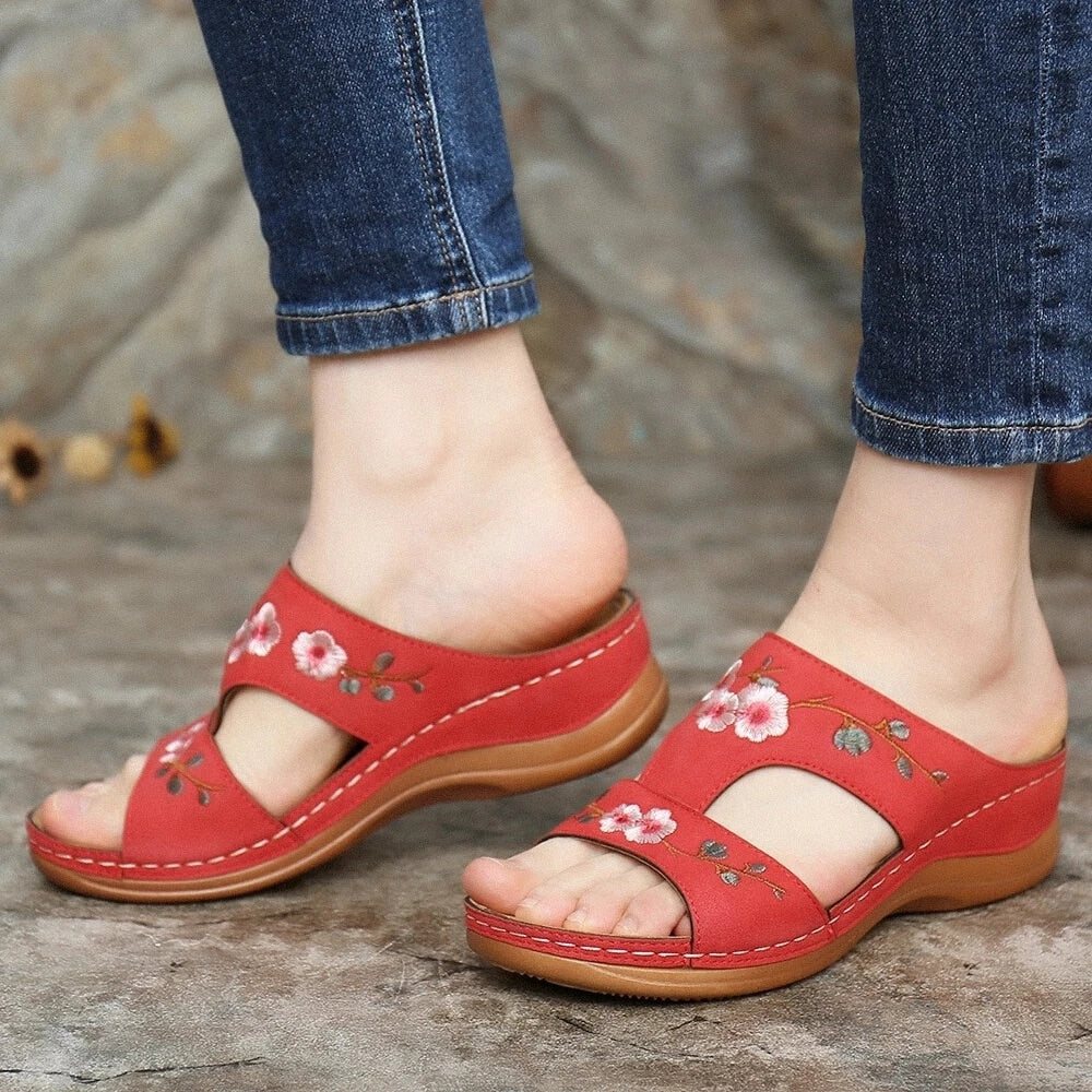 Orthopedic Flower Sandals for Women – Florina