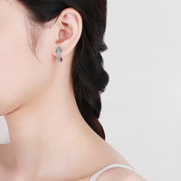 Pendientes de serpiente de plata de ley 925 – Leila