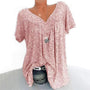 Damen Boho Sommerbluse mit Blumenprint - Celeste