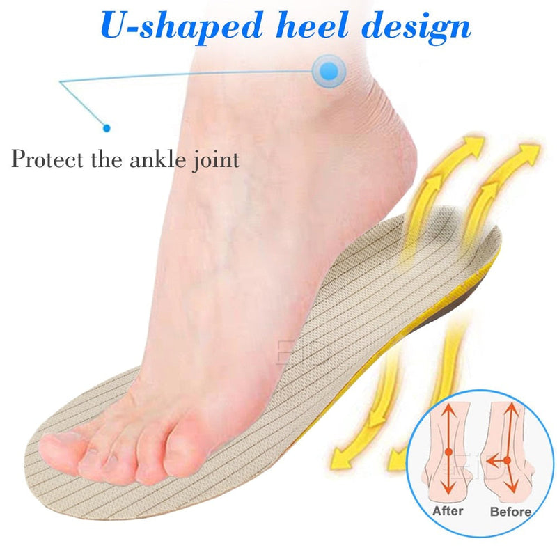 Orthopedic Insoles for Flat Feet - OrthoSole