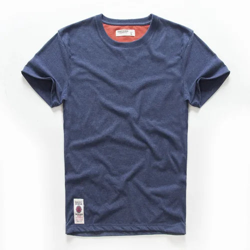Classic cotton T-shirt with timeless look – Victor