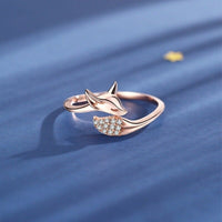 Rose Silver Fox Ring - Finn (1+1 FREE)