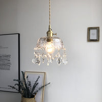 Stylish Crystal Pendant Lamp – Elara