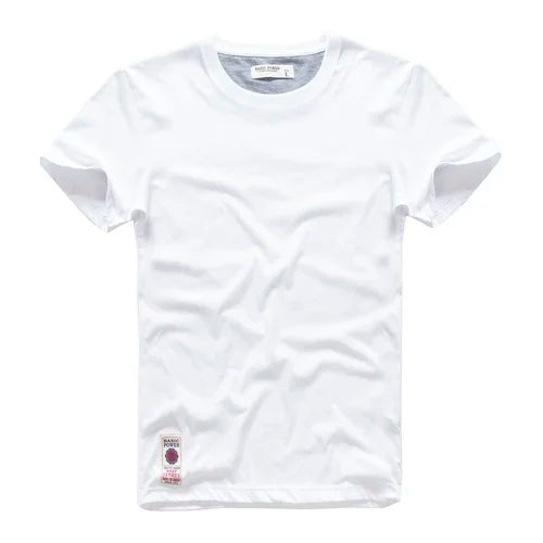 Classic cotton T-shirt with timeless look – Victor