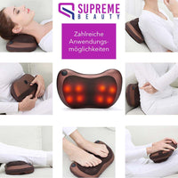 Tragbares Massagekissen mit Tiefen-Shiatsu-Massage – ThermoRelax Pro