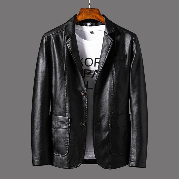 Men's Leather Blazer – Leonardo
