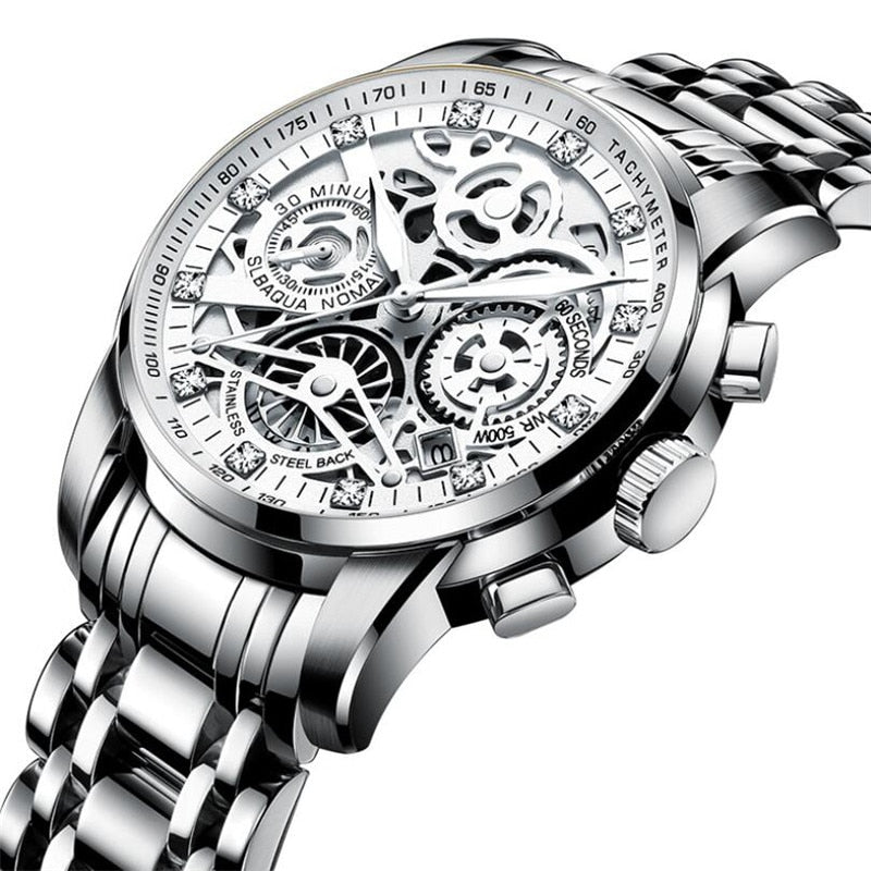 Skeleton men's wristwatch – Eclipse