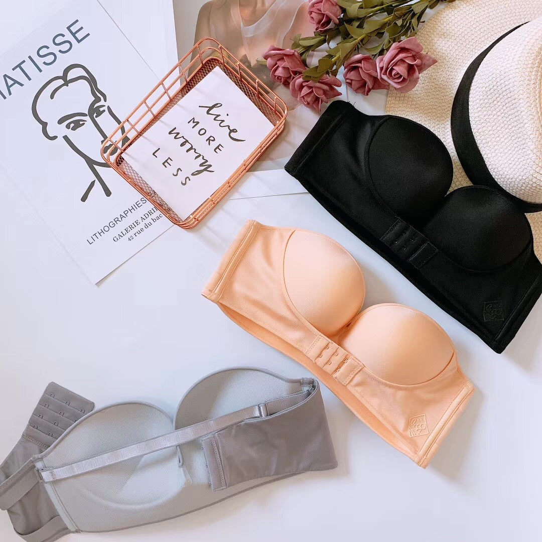 Trägerloser Push-up-BH mit Lift-Effekt – Elina