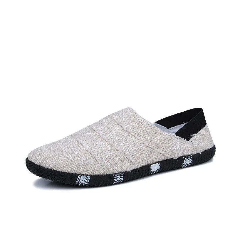Light & Stylish Canvas Espadrilles with Hemp Sole for Men – Elias
