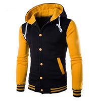 Men's Varsity-Style Baseball Hoodie – Fall Edition Kevin