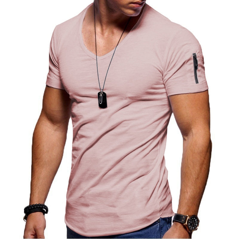 Men's V-Neck Sports Shirt – Milan